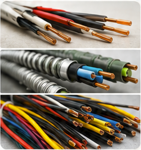 Insulated wire scrap material
