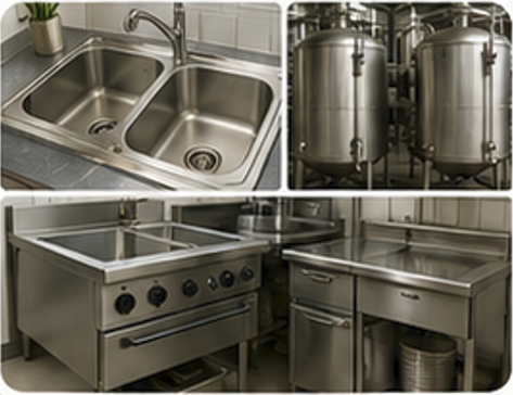 Stainless steel scrap material